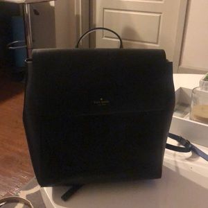 Kate Spade black back pack